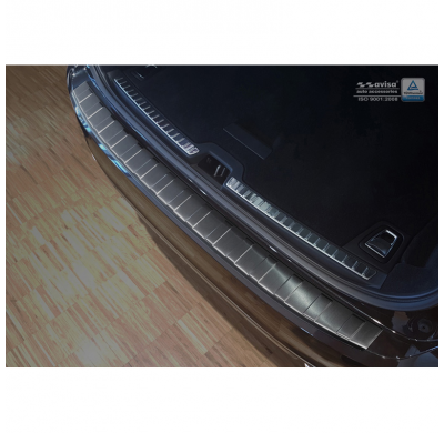 Protector De Paragolpes Trasero Negro Inox  Volvo V90 9/2016- 'Ribs'